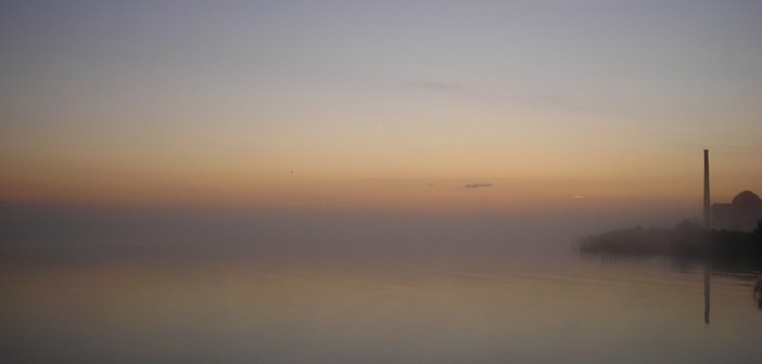 Lezersfoto: nevelige ochtend bij het Tjeukemeer