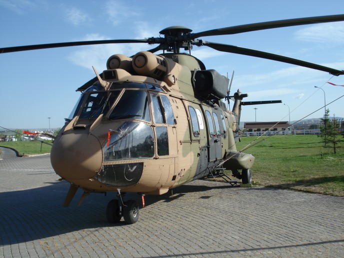Afgelopen zaterdag 3 januari is de eerste patiëntenvlucht uitgevoerd door een Cougar-helikopter van Vliegbasis Leeuwarden.