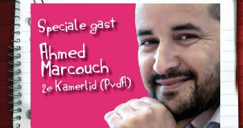 TWEEDE KAMERLID AHMED MARCOUCH TE GAST in SNEEK