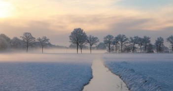 Sneeuw in Friesland
