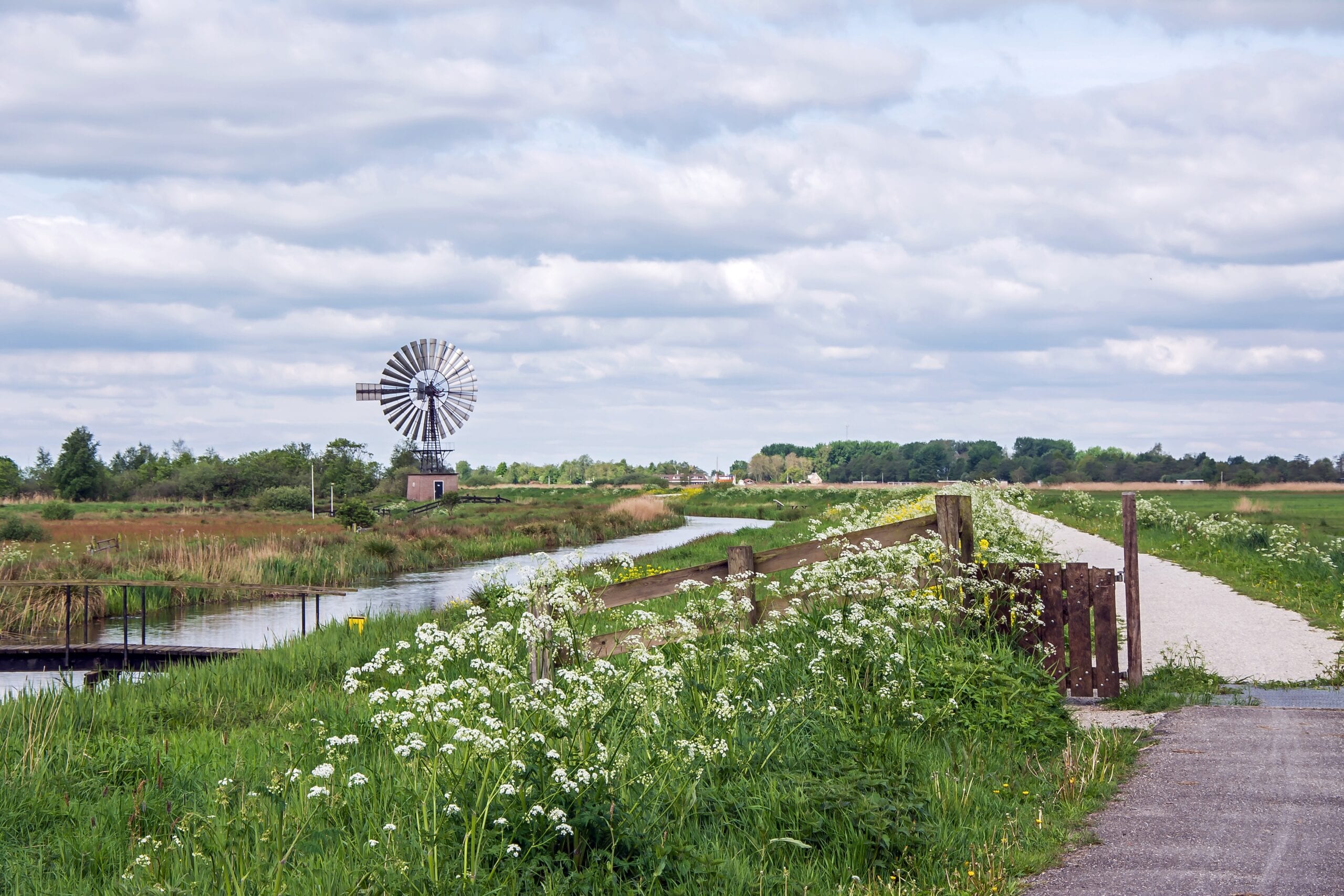 Wandeling langs petgaten in De Veenhoop