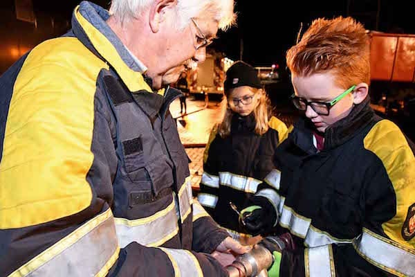 Een avond met de jeugdbrandweer