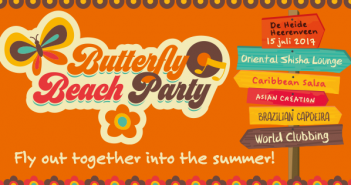 Butterfly Beach Party in Heerenveen