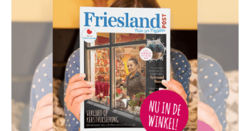 Nu in de winkel: het sfeervolle decembernummer van Friesland Post cover Friesland Post