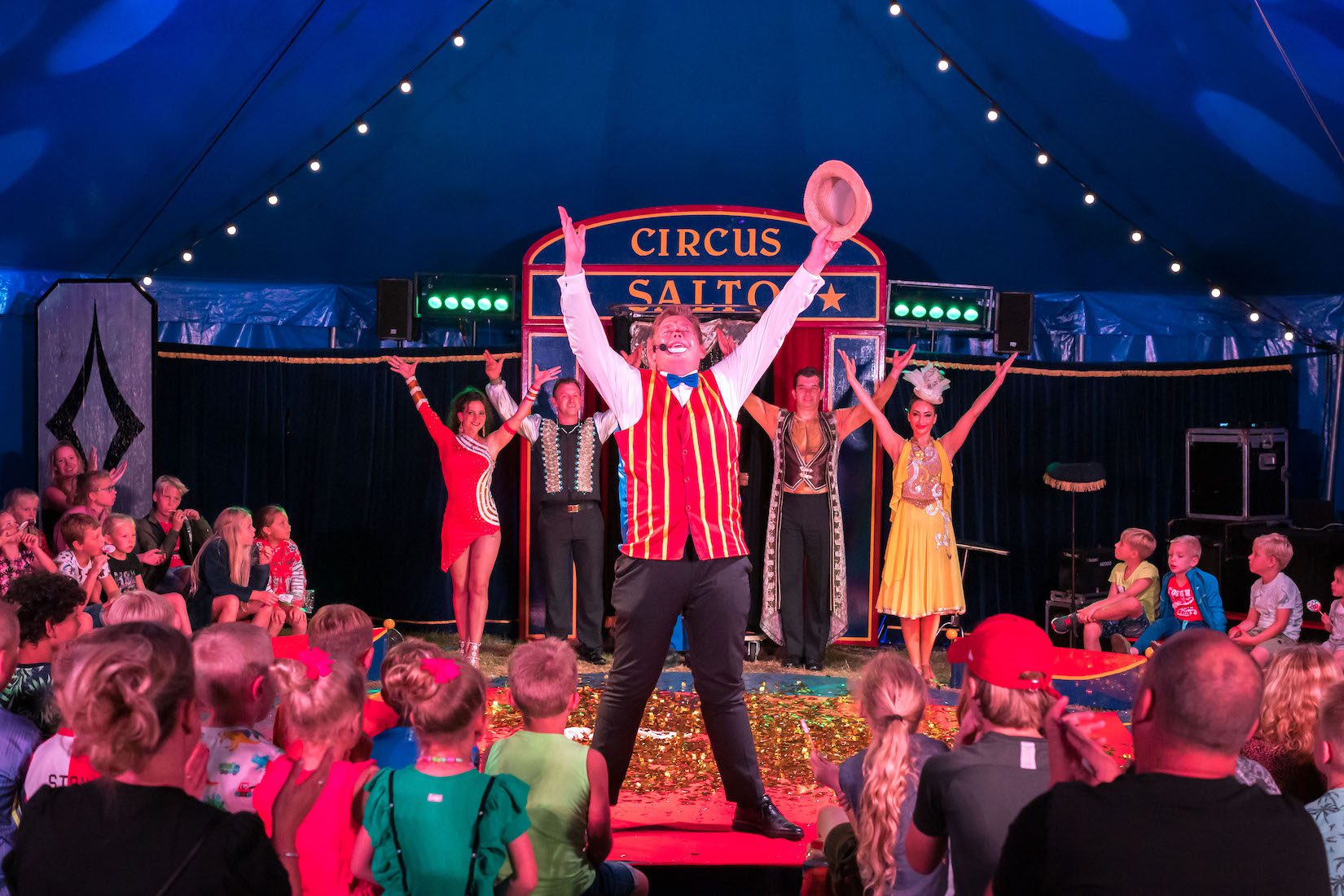 Circusdirecteur en clown Sander Balk is betoverd door circus