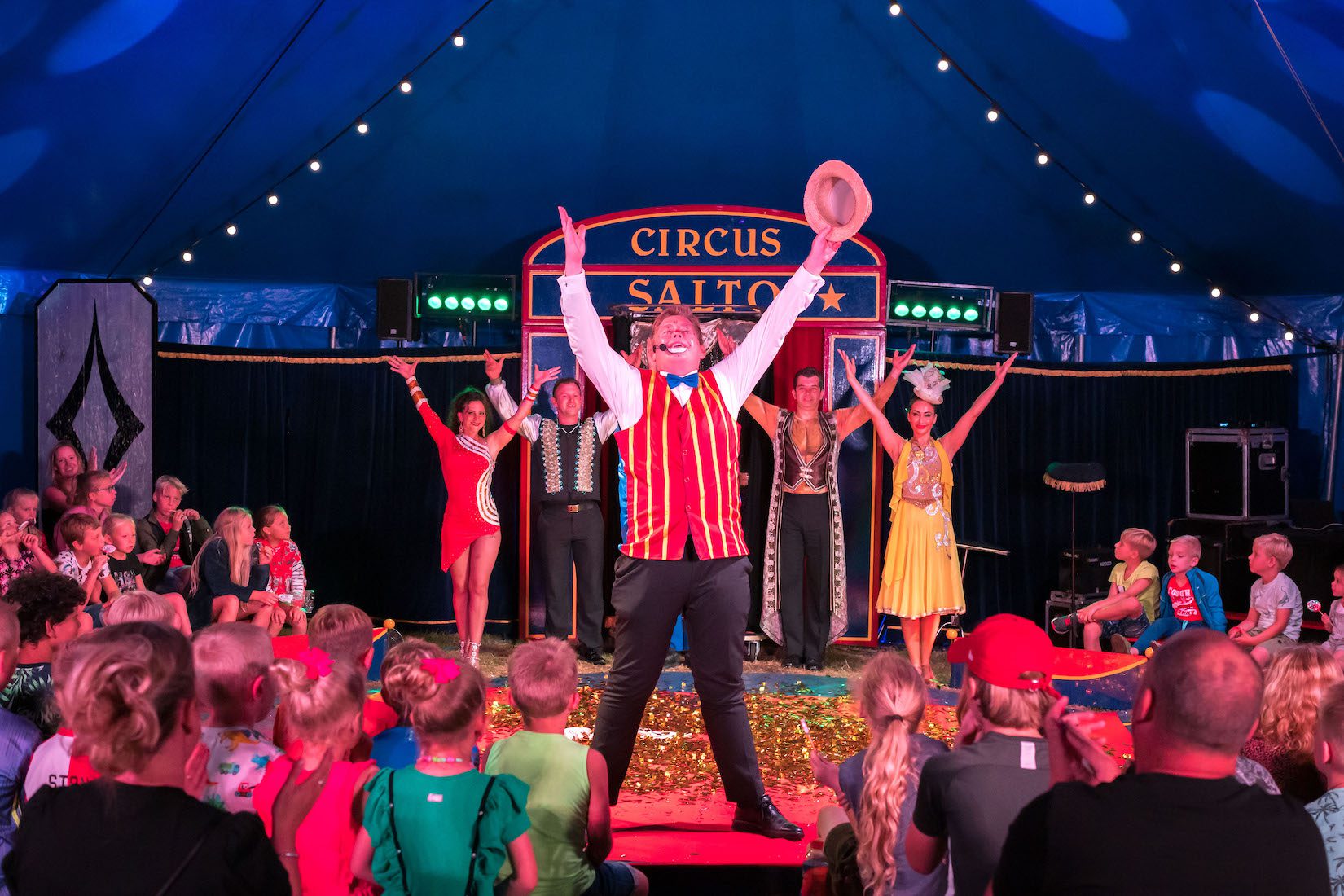 Circusdirecteur en clown Sander Balk is betoverd door circus