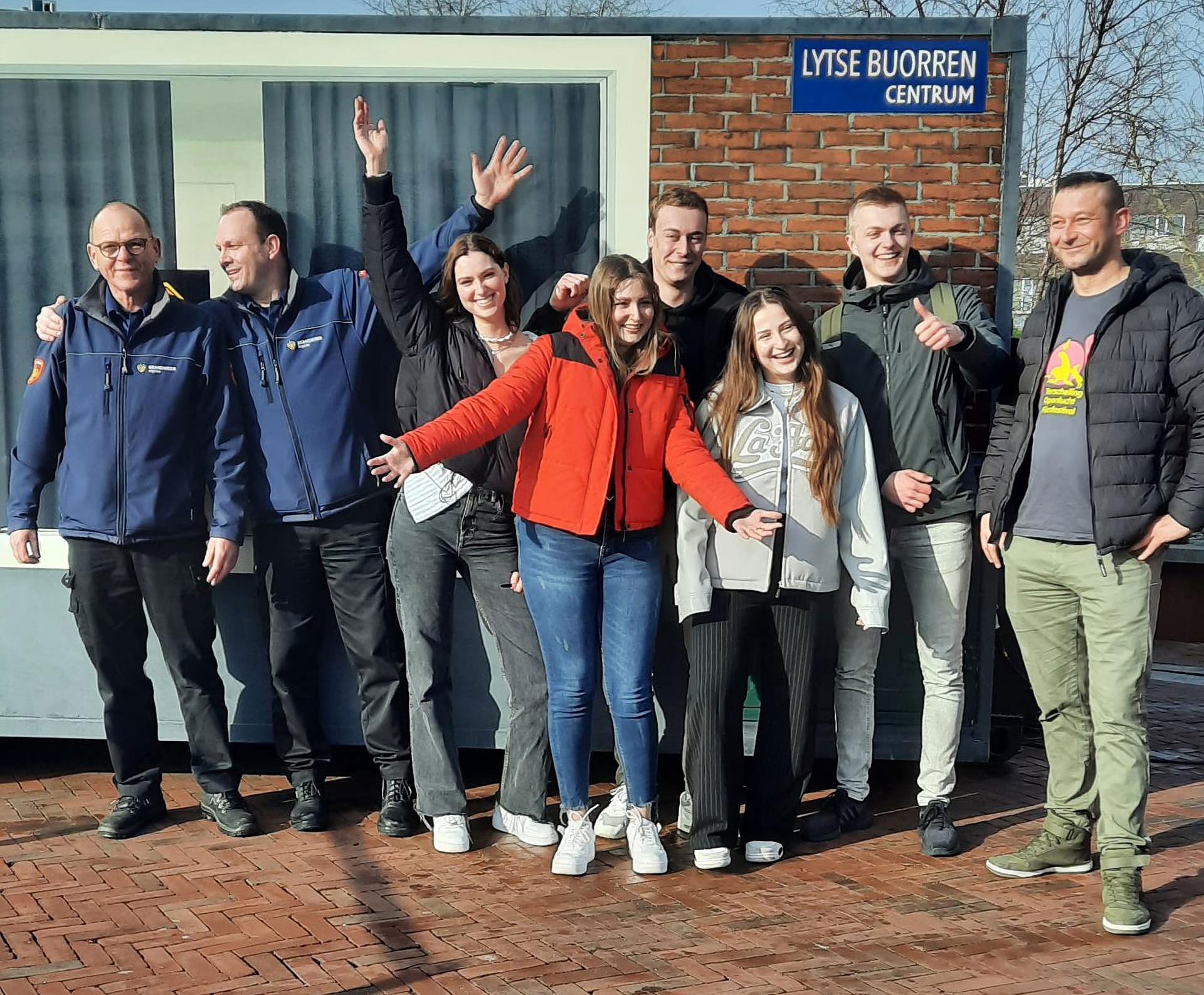 Studenten spelen met vuur