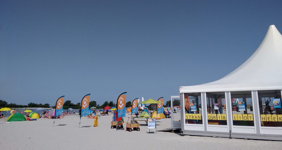 Strandbieb Makkum open vanaf 22 juli