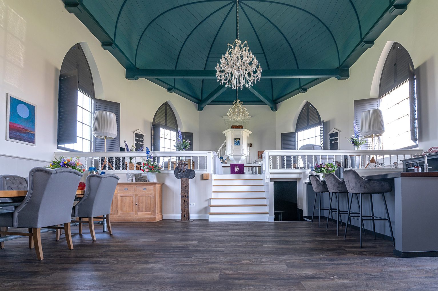 Markante woning in Oosterzee