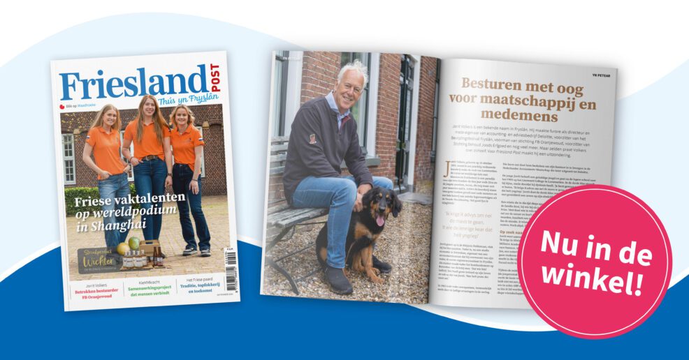Nu in de winkel: het septembernummer van Friesland Post